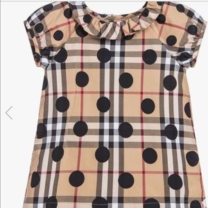 Burberry size 6 months dress. Brand New with tags